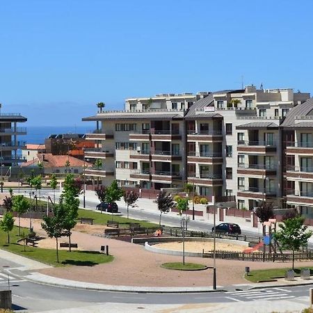 Acogedor Apartamento Con Terraza En Portonovo Exteriör bild