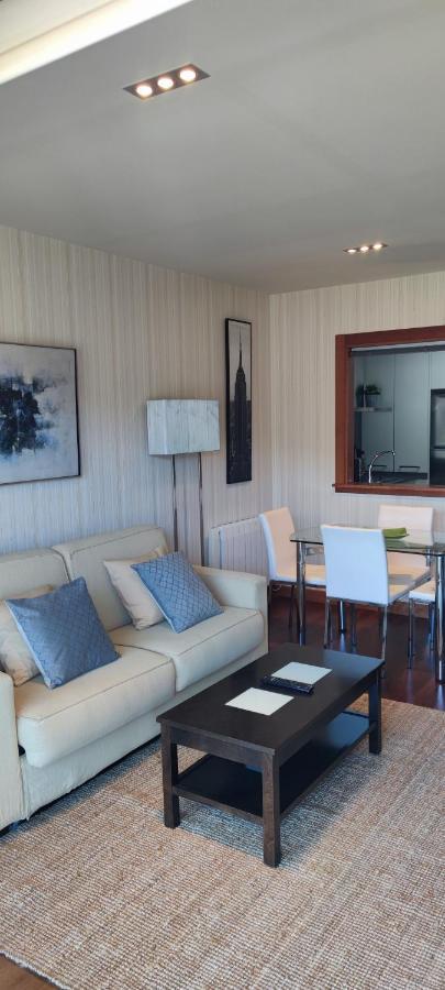 Acogedor Apartamento Con Terraza En Portonovo Exteriör bild